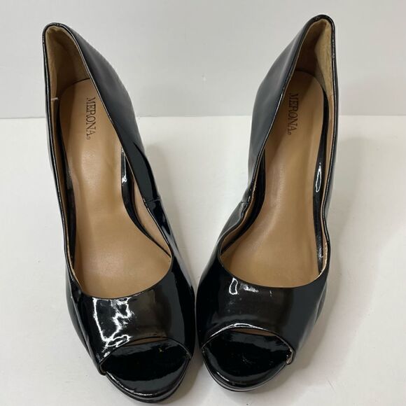 Merona| 8Medium| Patent leather | peep toe| Basic Pump - Picture 11 of 11